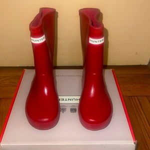 Hunter Boot| Preloved| Unisex| size10youth